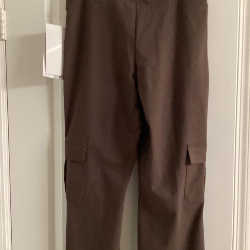 NWT Women with Control shape enhancing pants, size MEDIUM TALL in brown - Picture 7 of 8